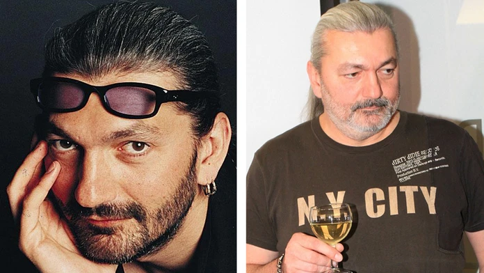 Daniel Hůlka v roku 2002 a teraz.