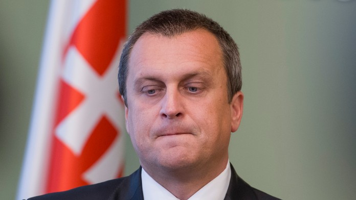 Na snímke predseda SNS Andrej Danko 