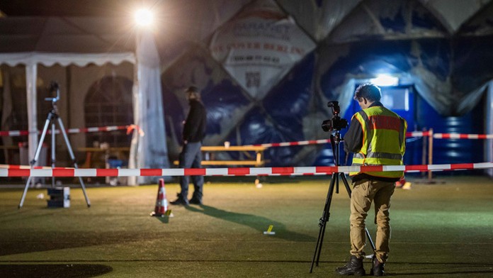 Nemecká polícia zastrelila v utečeneckom tábore Iračana 