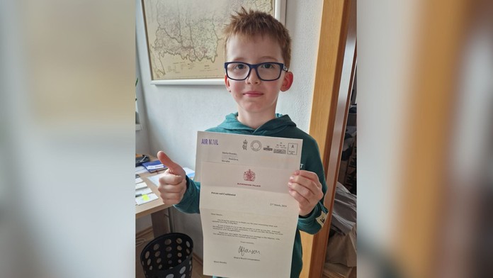 Vzácna pošta pre deväťročného Martinka