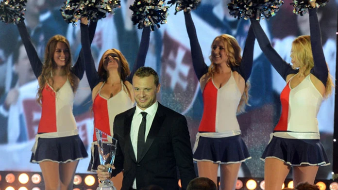 Marián Gáborík - najlepší hokejista Slovenska 2014.