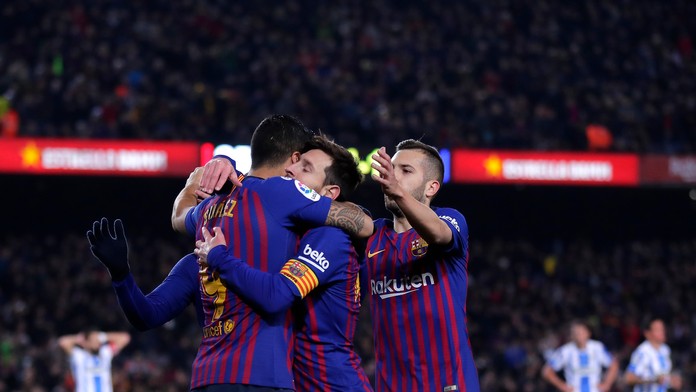 Radosť Barcelončanov.