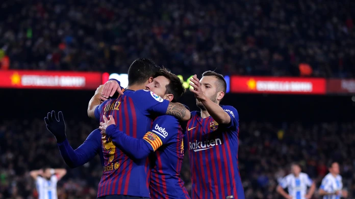 Radosť Barcelončanov.
