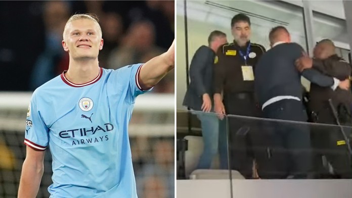 VIDEO: Šašo von! V Lige majstrov „hviezdil“ iný Haaland, Erlingovho otca vyviedli zo štadióna Realu