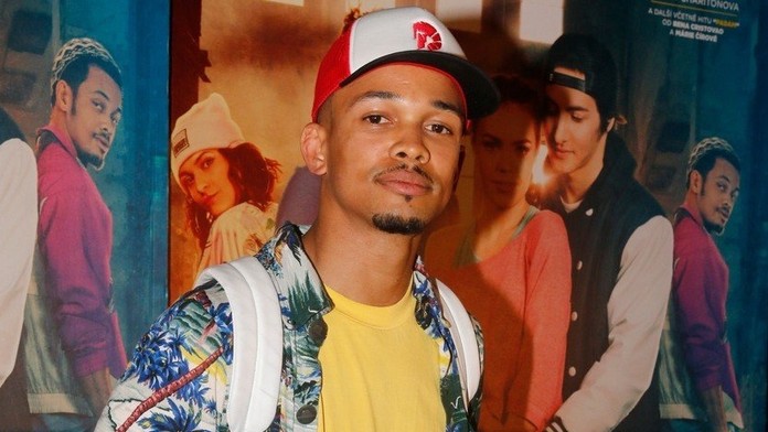 Ben Cristovao na premiére filmu Backstage