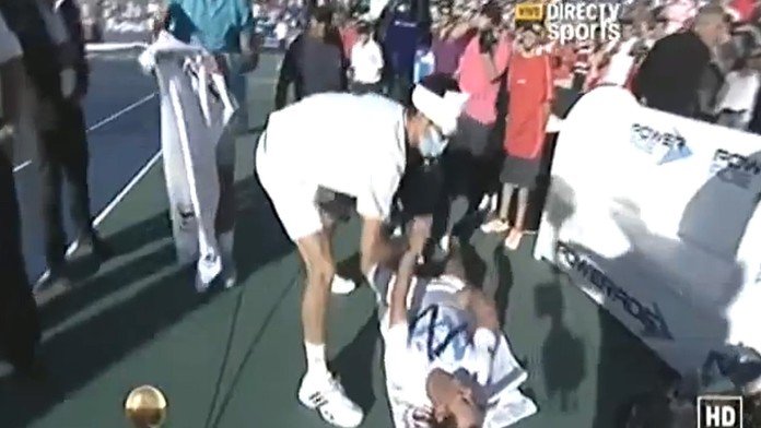 Nadal a Djokovič na exibícii