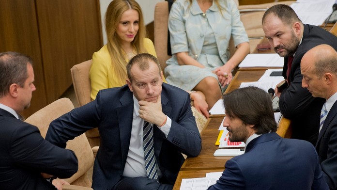 Boris Kollár (v strede).