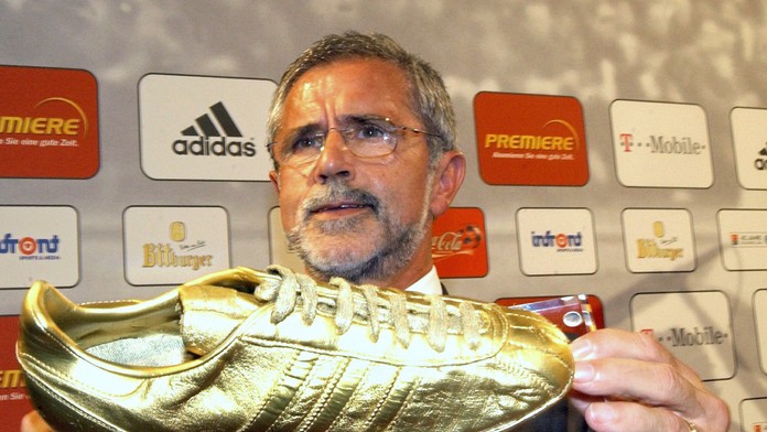 Gerd Müller na archívnej snímke.