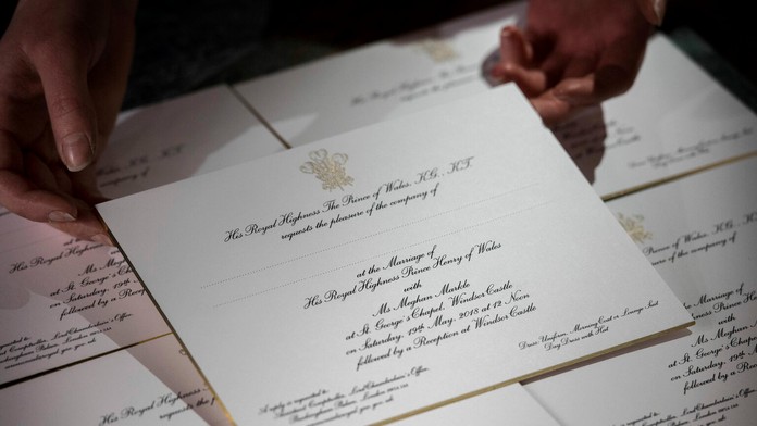 Svadobné oznámenia britského princa Harryho a jeho snúbenice Meghan Markleovej