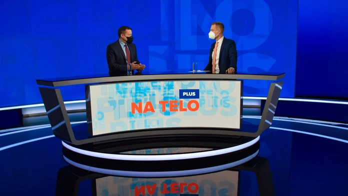 Daniel Lipšic v Na telo plus.