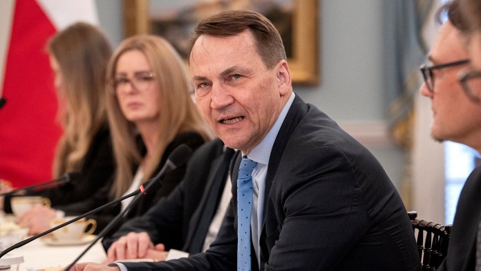 Poľský minister zahraničných vecí Radoslaw Sikorski