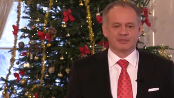 Prezident Andrej Kiska vo vianočnom príhovore.