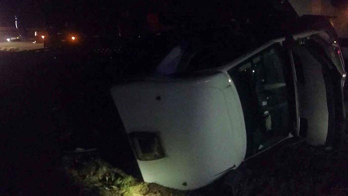 Nehoda na D2 pri obci Sekule.