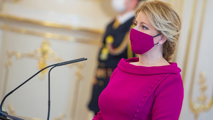 Prezidentka Zuzana Čaputová.