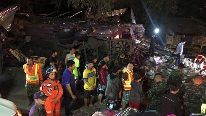 Tragická nehoda v Thajsku