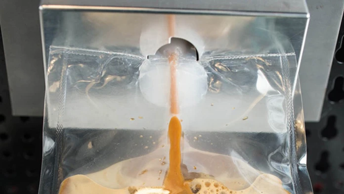 Prototyp kávovaru "ISSpresso".