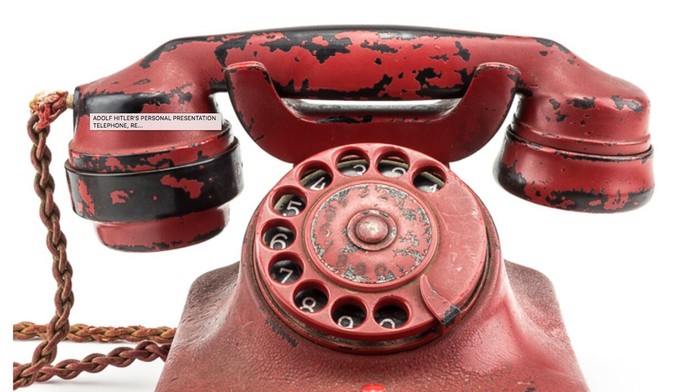 Hitlerov osobný tefón.