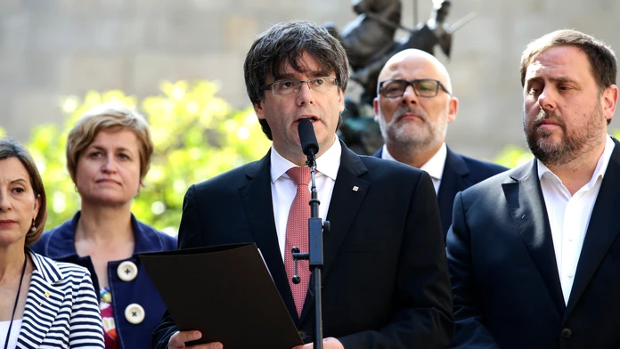 Najvyšší predstaviteľ Katalánska Carles Puigdemont.
