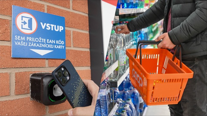 Nakupovanie v samoobslužnej predajni 