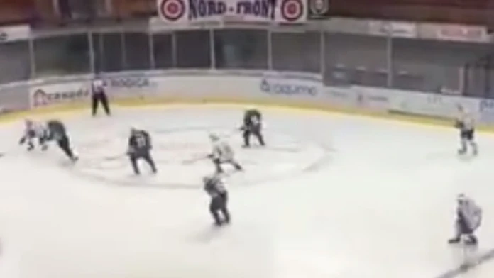 Prípravný zápas tímov Ambri Piotta a Ticino Rockets.