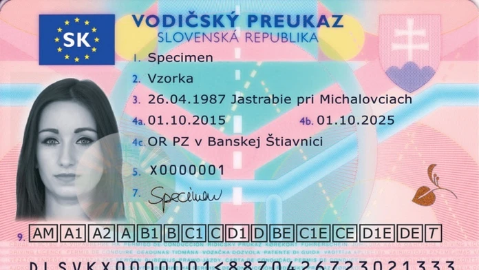 Nový vodičský preukaz