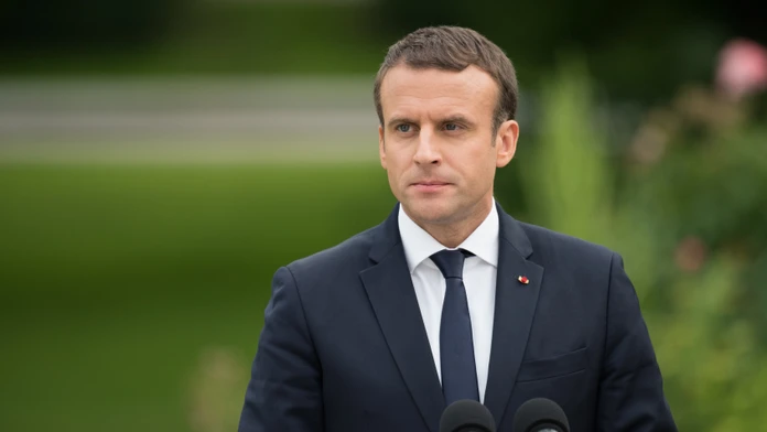 Francúzsky prezident Emmanuel Macron.