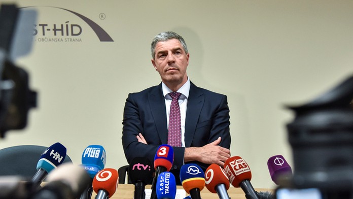 Predseda strany Most-Híd Béla Bugár.