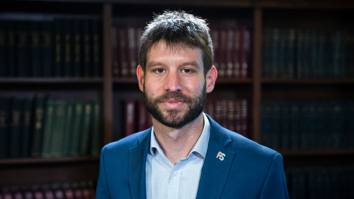 Na snímke europoslanec Michal Šimečka