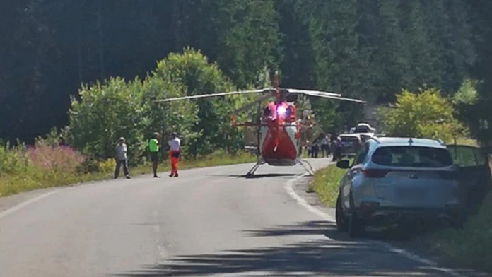 Čelnú zrážku motocyklov v Pribyline neprežili dvaja ľudia