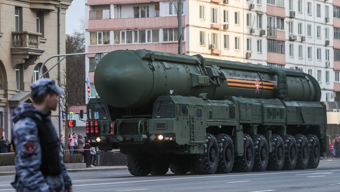 Medzikontinentálna jadrová raketa Jars.