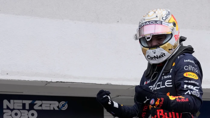 Víťaz VC Maďarska Max Verstappen.