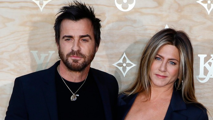Jennifer Aniston (48) a Justin Theroux (45).