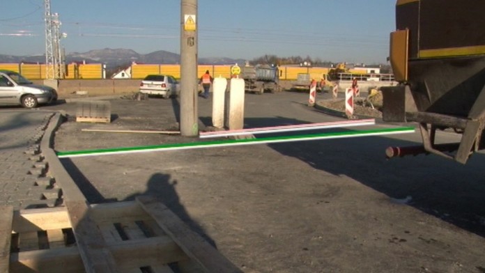 Stĺp na ceste pri Ilave