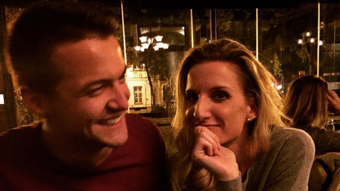 Viktor Vincze s Adelou Banášovou