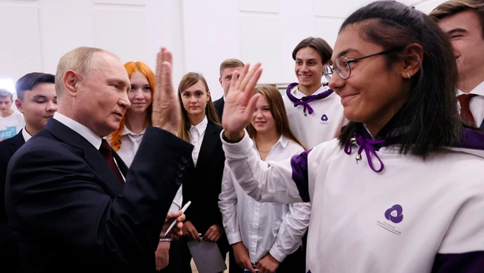  Šéf Kremľa Vladimir Putin.