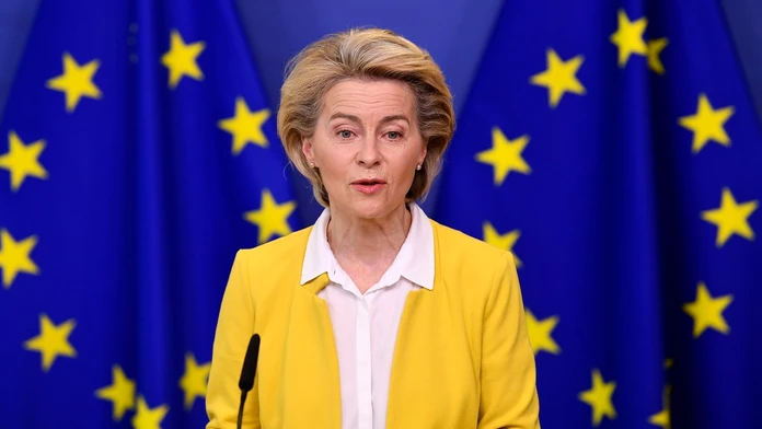 Predsedníčka Európskej komisie Ursula von der Leyenová.