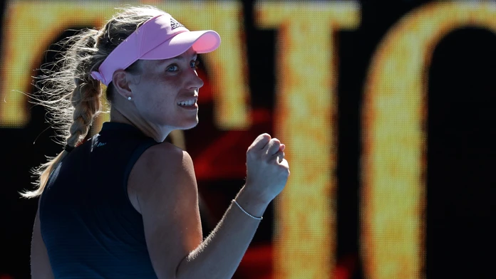 Tenistka Polona Hercogová v 1. kole na Australian Open.