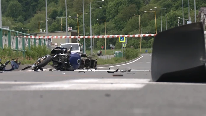 Tragická nehoda na motorke