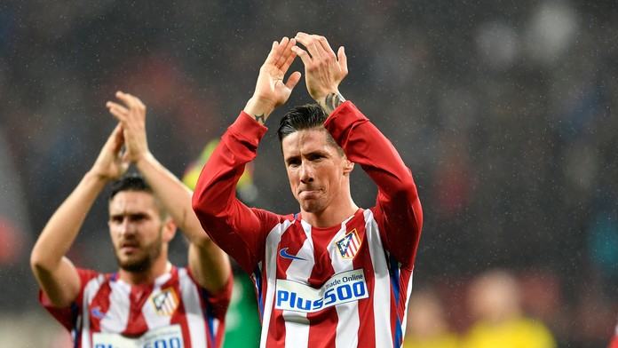 Útočník Atlética Fernando Torres 