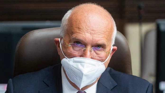 Na snímke prezident Asociácie priemyselných zväzov a dopravy Alexej Beljajev.