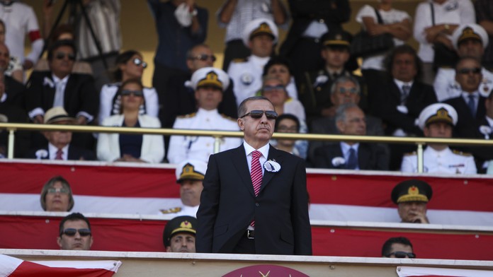 Silný vodca Turecka.