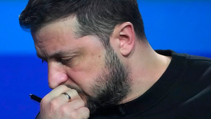 Volodymyr Zelenskyj na koncoročnej tlačovej konferencii