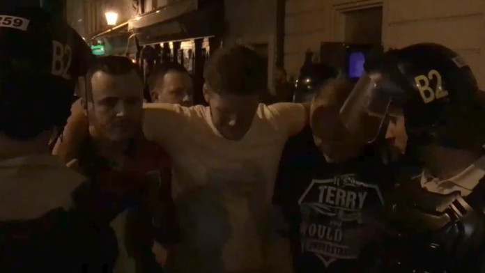 V Bratislave niekoľkokrát tiekla krv. Anglickí fanúšikovia boli ako odtrhnutí z reťaze