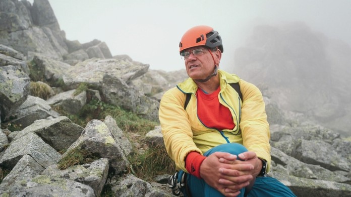 Maroš Šefčovič s Jánom Tribulom na horách.