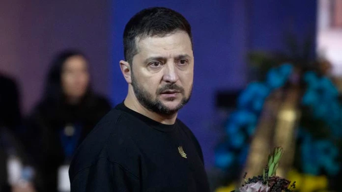 Ukrajinský prezident Volodymyr Zelenskyj.