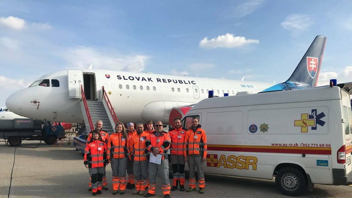 Slovenskí samaritáni na archívnej snímke z roku 2019.