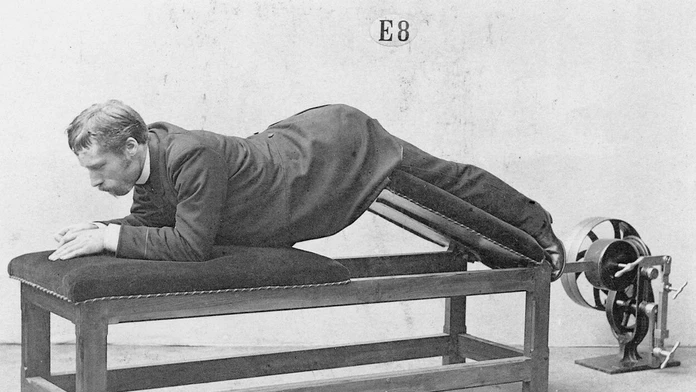 Posilňovňa z roku 1892.