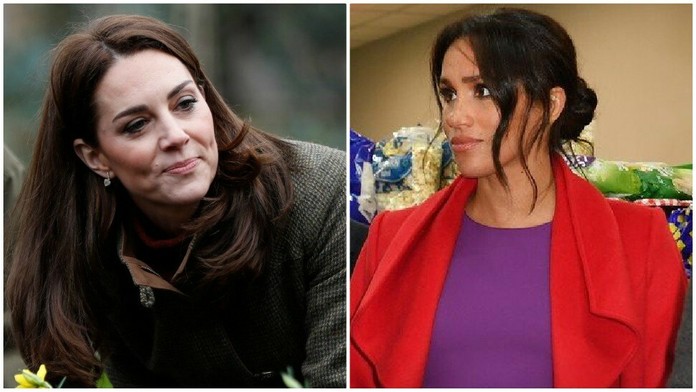 Kate Middleton a Meghan Markle. 
