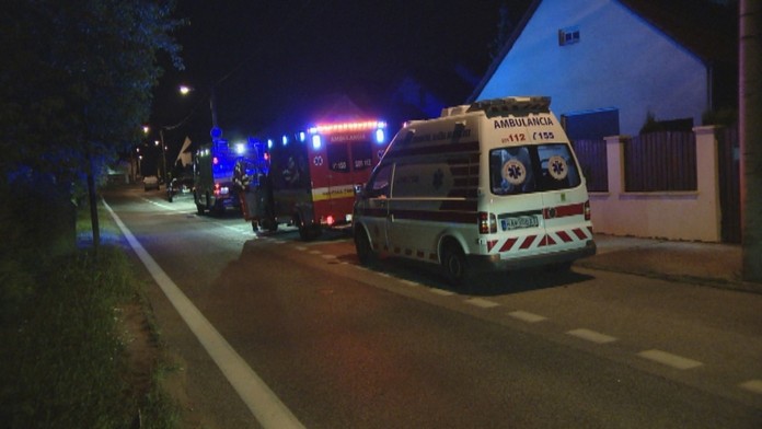 Zábery zo zásahu záchranárov.