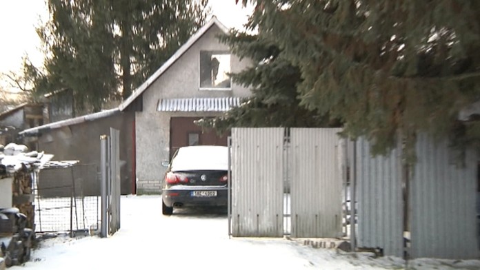 Dom v Nižnom Hrušove, kde sa stala tragédia.